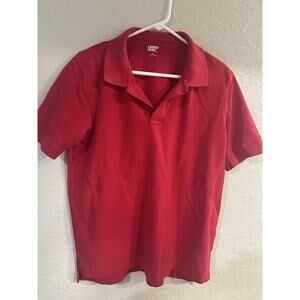 Lands End Men’s Large Red Polo
